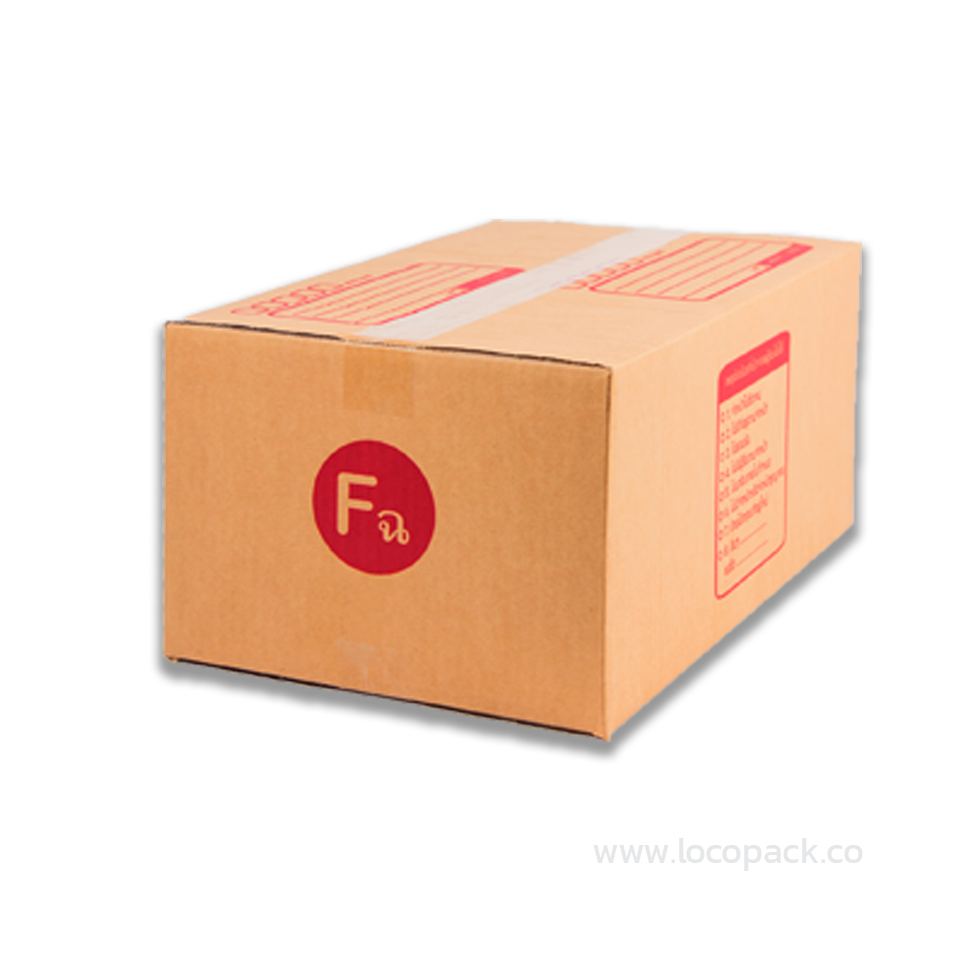 กล่องไปรษณีย์ size F (ฉ) (30X45X20) ,กล่องพัสดุ ฝาชน RSC สีน้ำตาล 3 ชั้น กล่องไปรษณีย์ size F (ฉ) (30X45X20) ,กล่องพัสดุ ฝาชน RSC สีน้ำตาล 3 ชั้น